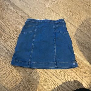 Free People Denim Skirt